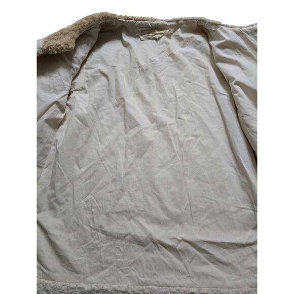 Womens Jen's Pirate Booty Faux Sherpa Coat Small CLEAN EUC - Picture 9 of 16